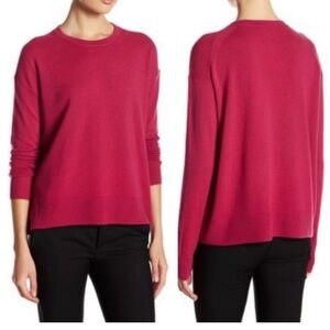 Vince 100% Cashmere Women's Long Sleeve Pink Sweater, size Small